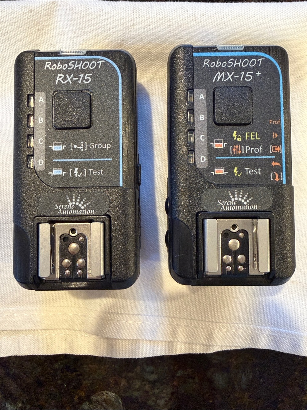 RX-15 & MX-15+ Wireless Flash Triggers